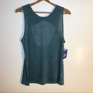 Joy lab green tank top medium athletic top NWT